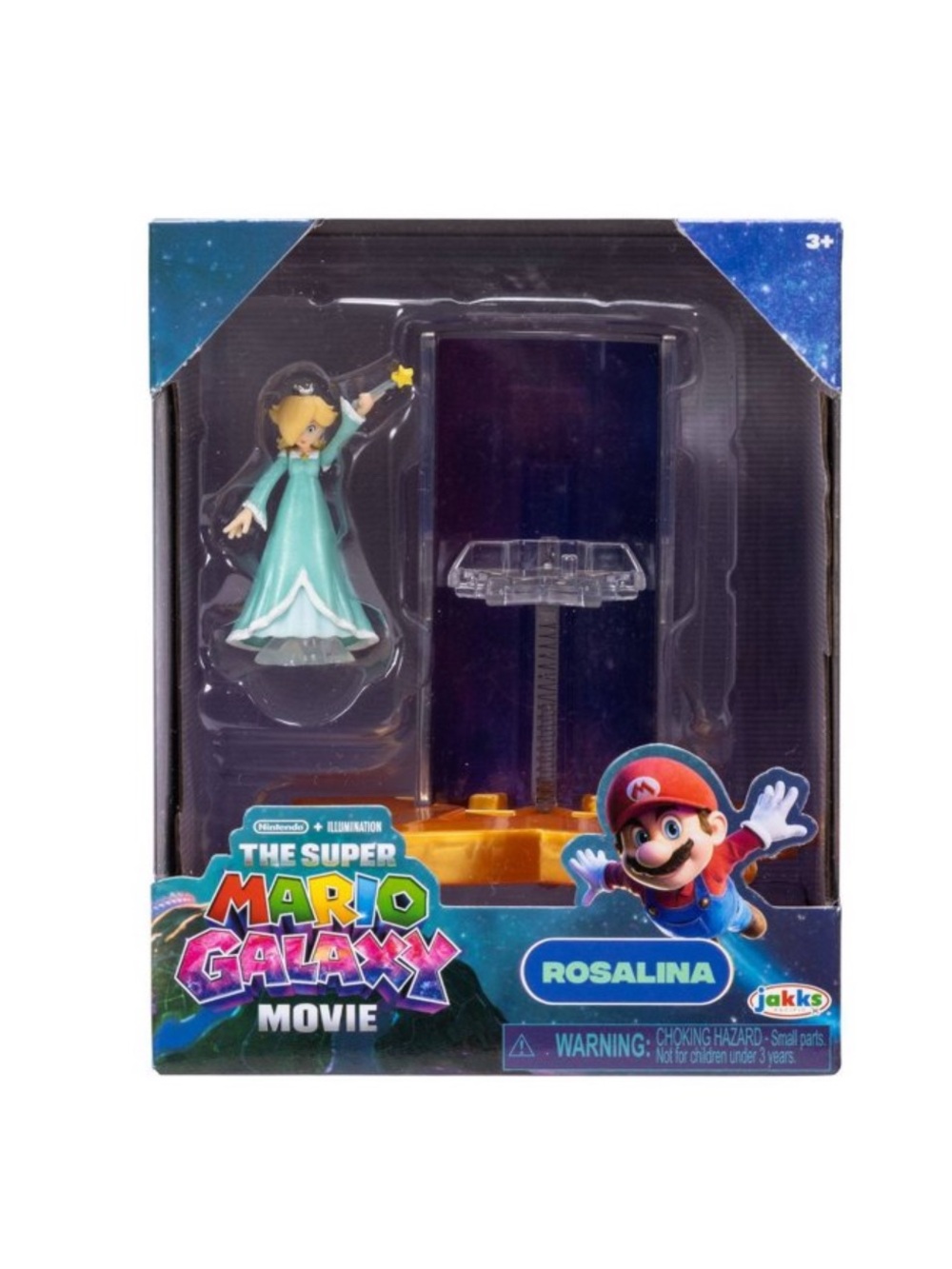 Super Mario Galaxy Movie- Rosalina 1.5” Figure Star Launcher Accessory